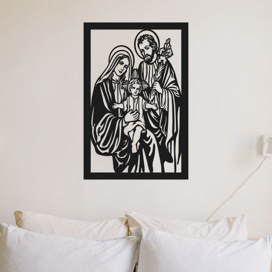 The Holy Family - Decorative painting