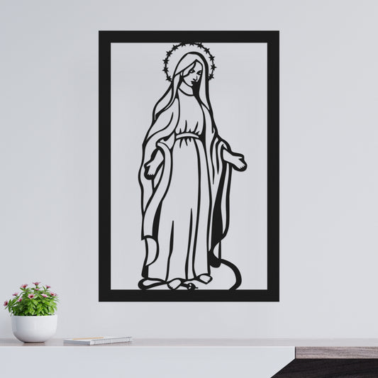 Miraculous Virgin - Decorative painting