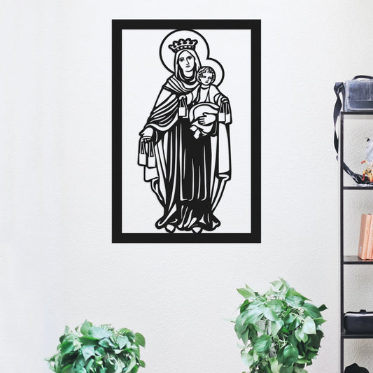 Our Lady of Carmen - Decorative painting