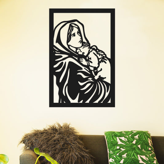 Our Lady of Wisdom - Decorative painting